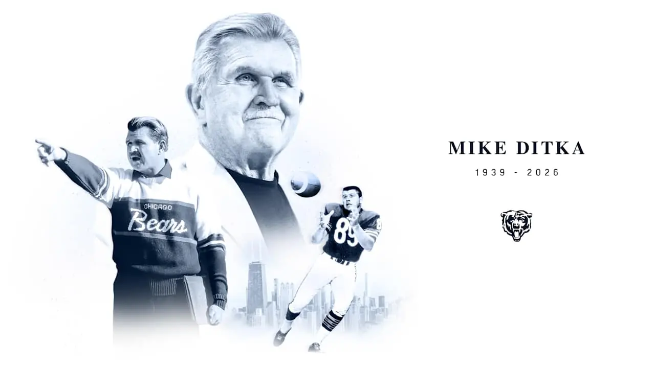 Chicago Bears tribute to Mike Ditka